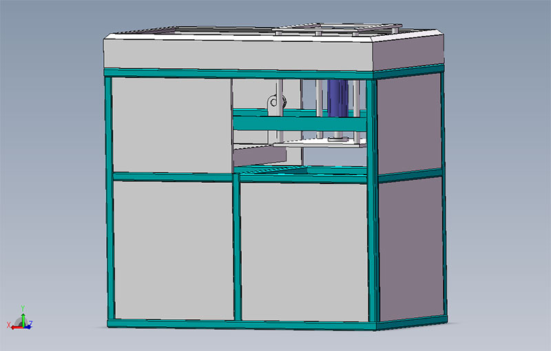 Small Vacuum Forming Machine ADF-500